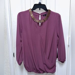 Moa Moa Mauve Blouse